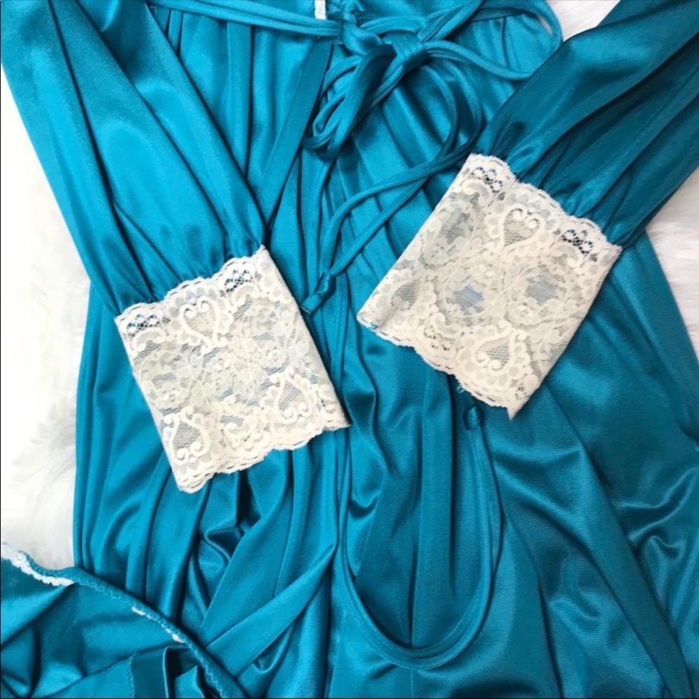 Pinehurst Vintage Gown & Robe Set.NWOT-Sz Medium - Picture 5 of 11